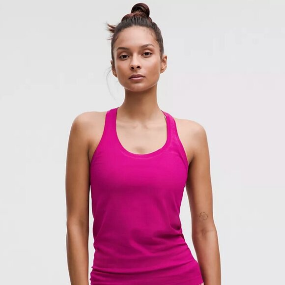 Swiftly Tech Racerback Tank 2.0 - Ripened Raspberry/Ripened Raspberry - Picture 1 of 5